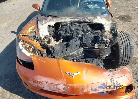 2007 Chevrolet Corvette z USA, uszkodzony, nr VIN 1G1YY25U275115059